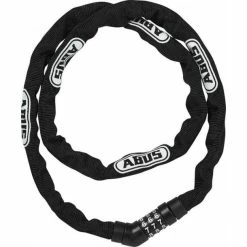 ABUS Steel-O-Chain™ 4804C/110 - Sort - Lås