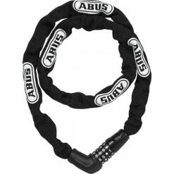 ABUS Steel-O-Chain 5805C/110 - Sort - Lås