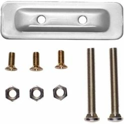 ABUS Beslag + Bolt Til YWS Ramlås Sølv