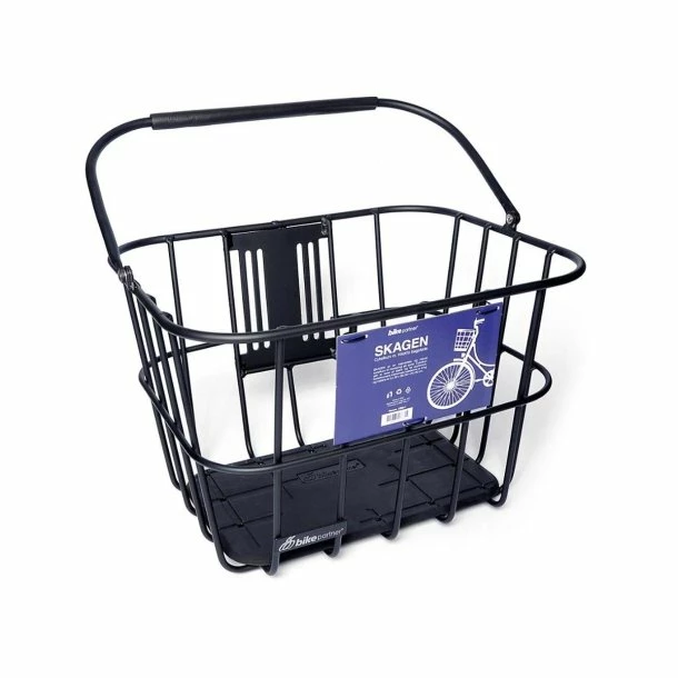 BikePartner Skagen Cykelkurv Sort 1 BikePartner Skagen Cykelkurv Sort