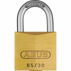 Abus Hængelås Messing 65/30