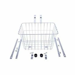 Wald 1352 Kurv Coated Sølvfarvet