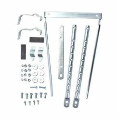 Wald 257X Ben Og Fittings Til Kurv Sølvfarvet