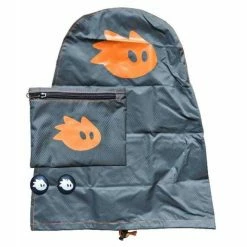 Yepp Maxi Regnslag/Cover Grå M. Orange Yepp Logo